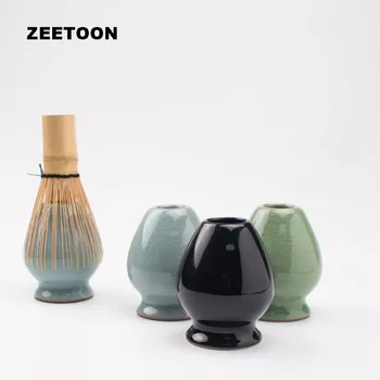 Zen Japanese Style Matcha Tea Whisk Holder Ceramics Tea Set Accessories Whisk Stand Shaper Place Green Tea Chasen Tea Brush Base
Zen Japanese Style Matcha Tea Whisk Holder Ceramics Tea Set Accessories Whisk Stand Shaper Place Green Tea Chasen Tea Brush Base