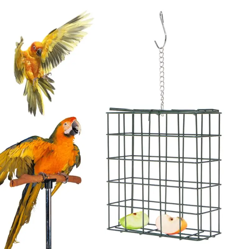Bird Feeder Green Cube Cage Food Container Outdoor Wild Birds Parrot Feeding Hanging Tree Portable Birds Food Dispenser
Bird Feeder Green Cube Cage Food Container Outdoor Wild Birds Parrot Feeding Hanging Tree Portable Birds Food Dispenser