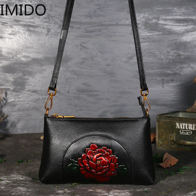 IMIDO 2019 Brand Designer New Cowhide Ladies Embossed Hand-painted Multi-functional Diagonal Small Bag Luxury Fashion Shopping
IMIDO 2019 Brand Designer New Cowhide Ladies Embossed Hand-painted Multi-functional Diagonal Small Bag Luxury Fashion Shopping