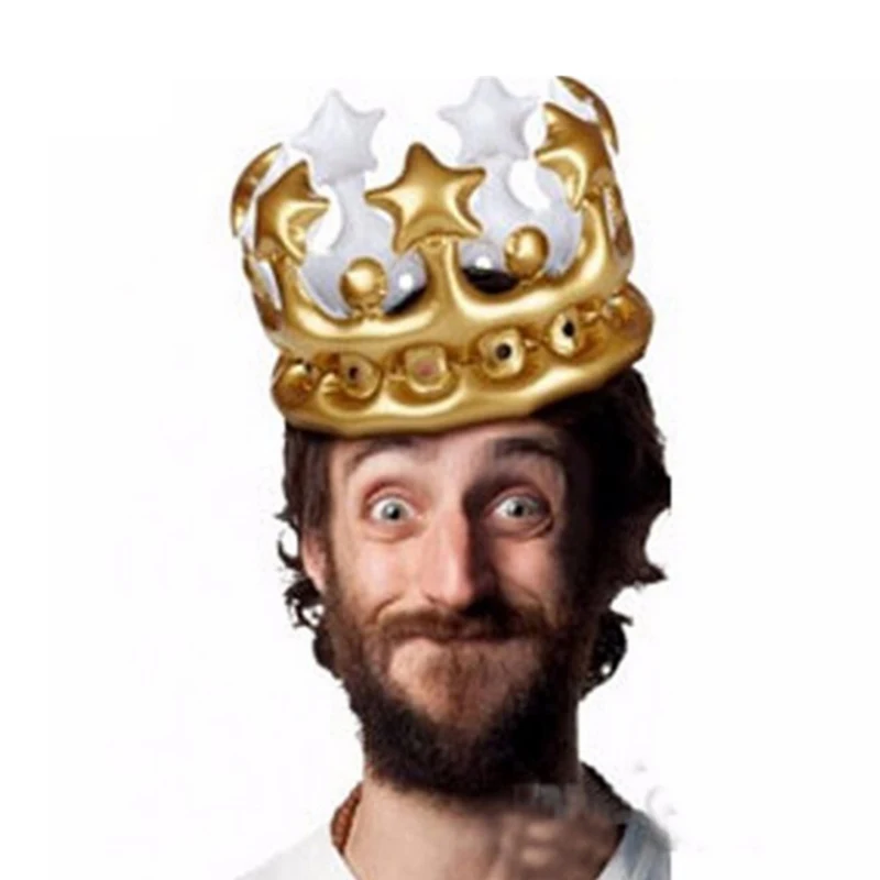 Creative Personalized Inflatable Crown Inflated Hat Event/Festival Supplies Stage Props Kids Birthday Party Decoration
Creative Personalized Inflatable Crown Inflated Hat Event/Festival Supplies Stage Props Kids Birthday Party Decoration