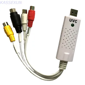 

UVC function video capture, capture any analog video audio to digital format need pc, rca to usb connect for MAC, Windows, Linux