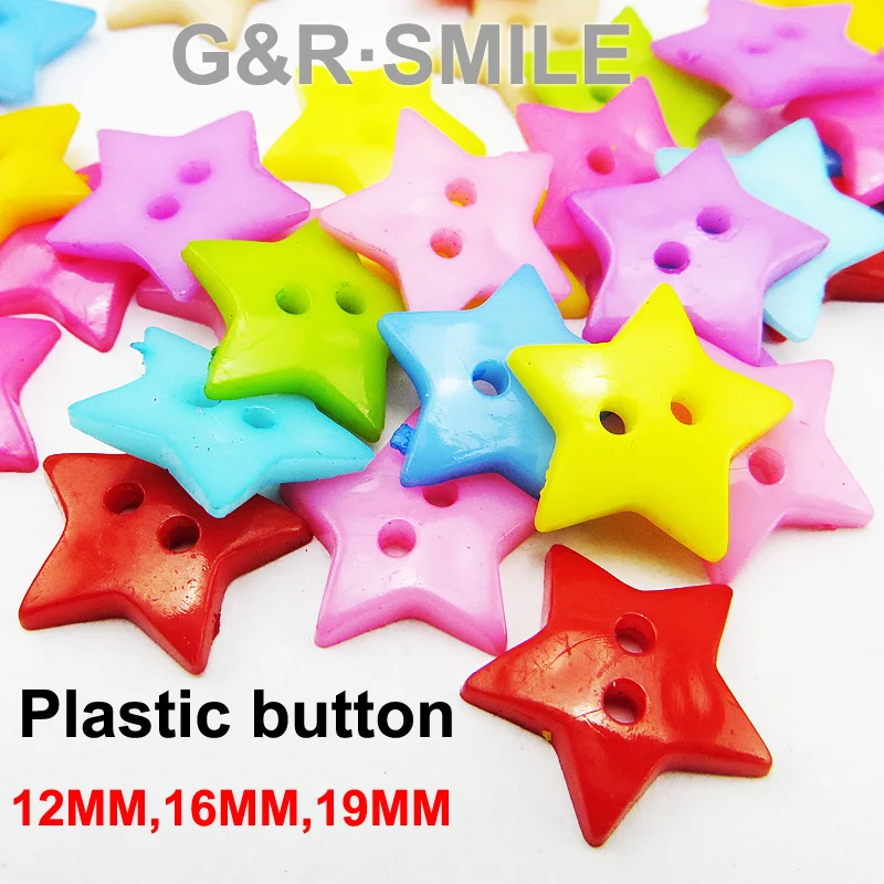 200PCS 12MM 16MM 19MM Colors Dyed Plastic star buttons coat boots sewing clothes accessories P-022
200PCS 12MM 16MM 19MM Colors Dyed Plastic star buttons coat boots sewing clothes accessories P-022