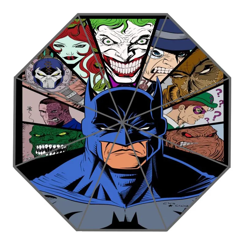 Cool Batman Custom Design Personalized Portable Triple Foldable Sun and Rain Umbrella Fashion Umbrellas
Cool Batman Custom Design Personalized Portable Triple Foldable Sun and Rain Umbrella Fashion Umbrellas