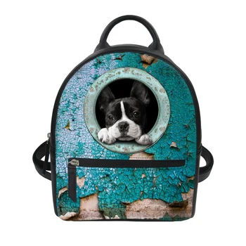 FORUDESIGNS Animal Pug Women Casual Mini Black Leather Backpack Travel Shoulder Bag for Teenager Girl Softback Mochila Femininas
FORUDESIGNS Animal Pug Women Casual Mini Black Leather Backpack Travel Shoulder Bag for Teenager Girl Softback Mochila Femininas