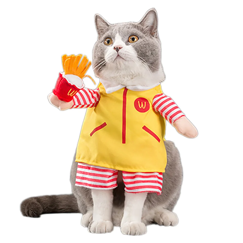 Funny Pet Costumes Waiter Cosplay Role Play Suit Clothing Halloween Christmas Clothes For Puppy Dogs Costume for a cat
Funny Pet Costumes Waiter Cosplay Role Play Suit Clothing Halloween Christmas Clothes For Puppy Dogs Costume for a cat