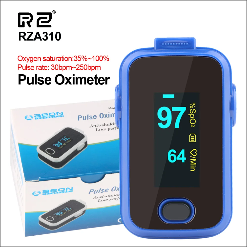 RZ Blood Pressure Pulse Oximeter Finger Pulsoximeter Digital Portable Fingertip Pulse Oximeter Medical Equipment JK-B02 Oximeter
RZ Blood Pressure Pulse Oximeter Finger Pulsoximeter Digital Portable Fingertip Pulse Oximeter Medical Equipment JK-B02 Oximeter