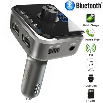 Car Charger FM Transmitter Bluetooth Radio Adapter Window Breaker With 2 USB Caller number broadcast Cigarette Lighter 20190704
Car Charger FM Transmitter Bluetooth Radio Adapter Window Breaker With 2 USB Caller number broadcast Cigarette Lighter 20190704