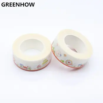GREENHOW Japanese Washi Tape Lot of Orange Color House Pattern Set Decorative Adhesive Paper Tape 1PCS 2245
GREENHOW Japanese Washi Tape Lot of Orange Color House Pattern Set Decorative Adhesive Paper Tape 1PCS 2245