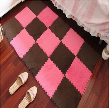9pcs/lot hot quantity plush patchwork carpet at home velvet mats puzzle carpet color 30 30cm
9pcs/lot hot quantity plush patchwork carpet at home velvet mats puzzle carpet color 30 30cm