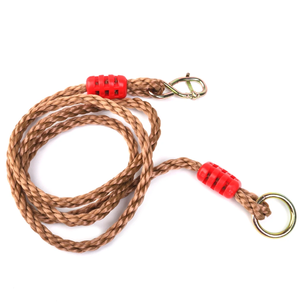 MagiDeal 1 Pair Adjustable Swing Rope for Tree Swing Beam Swing Outdoor Toy Accessory 1.8M