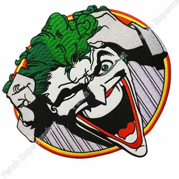 11" THE JOKER face logo LARGE comics batman TV Movie Series Uniform punk rockabilly applique sew on iron on patch Free Shipping
11" THE JOKER face logo LARGE comics batman TV Movie Series Uniform punk rockabilly applique sew on iron on patch Free Shipping
