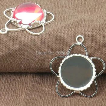 Blank Bezel Bases 15mm Inner Round Crown Bezel w/ a loop Cabochon Star Wire Frame Pendant Earrings Settings Findings Multi-color
Blank Bezel Bases 15mm Inner Round Crown Bezel w/ a loop Cabochon Star Wire Frame Pendant Earrings Settings Findings Multi-color