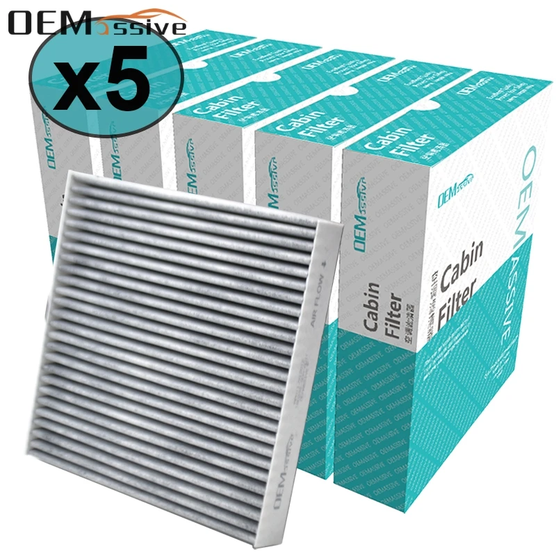 5x Car Pollen Cabin Filter Includes Activated Carbon For Accord Civic Crosstour CR-V CRV Legend Pilot 80292-SDA-A01
5x Car Pollen Cabin Filter Includes Activated Carbon For Accord Civic Crosstour CR-V CRV Legend Pilot 80292-SDA-A01