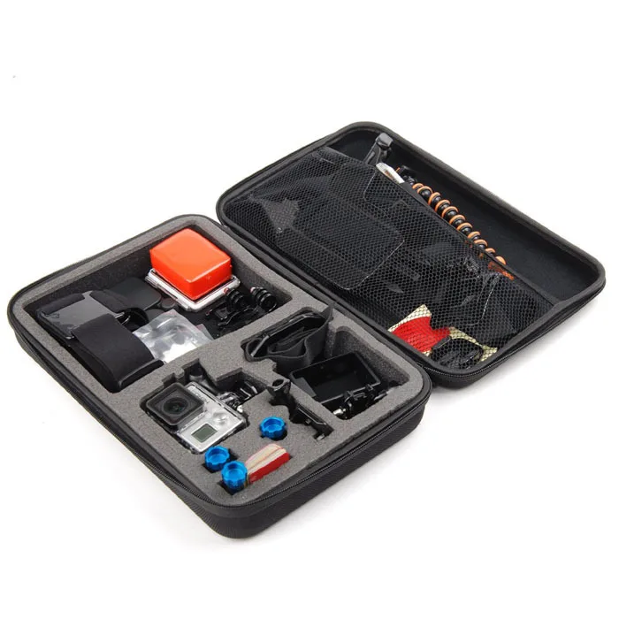 Gopro Case Large For Gopro Hero3+ Hero3 Hero2 Gopro Bags Camera Accessories POV 4.0 Black
Gopro Case Large For Gopro Hero3+ Hero3 Hero2 Gopro Bags Camera Accessories POV 4.0 Black