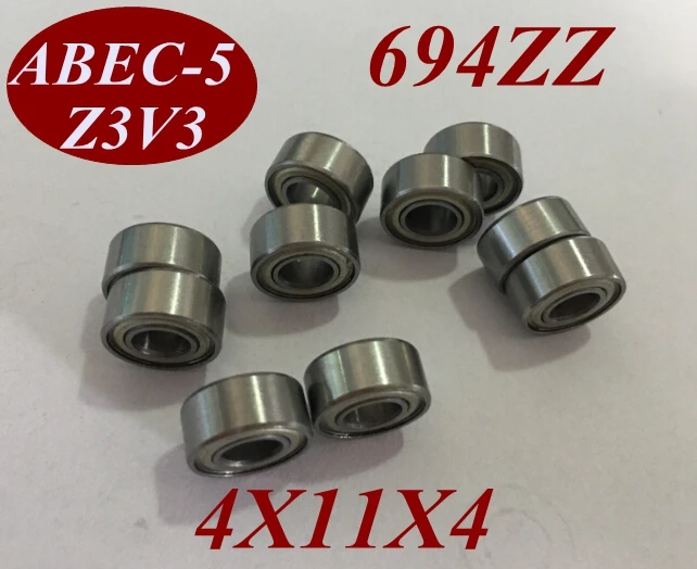5Pcs 694Z 694ZZ 694 ZZ 694-Z 694-ZZ 4X11X4 MM 4*11*4 MM Miniature roller shaft motor deep groove Ball Bearing tools
5Pcs 694Z 694ZZ 694 ZZ 694-Z 694-ZZ 4X11X4 MM 4*11*4 MM Miniature roller shaft motor deep groove Ball Bearing tools