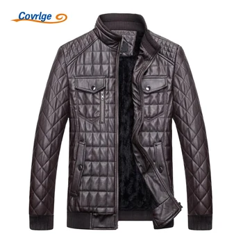 Covrlge Men's Leather Jacket 2017 Fashion Stand Collar PU Coats Autumn Winter Male Suede Jackets Brand Slim Mens Clothing MWP018 
Covrlge Men's Leather Jacket 2017 Fashion Stand Collar PU Coats Autumn Winter Male Suede Jackets Brand Slim Mens Clothing MWP018