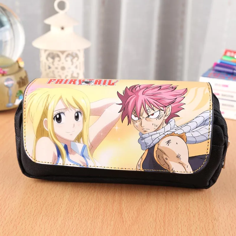 Japanese Anime Cosplay Fairy Tail Pencil Holder Bag Multifunction Cosmetic Bag Stationery Pouch with Zipper
Japanese Anime Cosplay Fairy Tail Pencil Holder Bag Multifunction Cosmetic Bag Stationery Pouch with Zipper