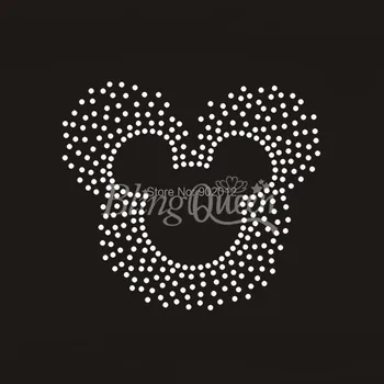 BlingQueen 25PCS/LOT Custom Rhinestone Appliques Transfers Cute Minnie Mickey design
BlingQueen 25PCS/LOT Custom Rhinestone Appliques Transfers Cute Minnie Mickey design