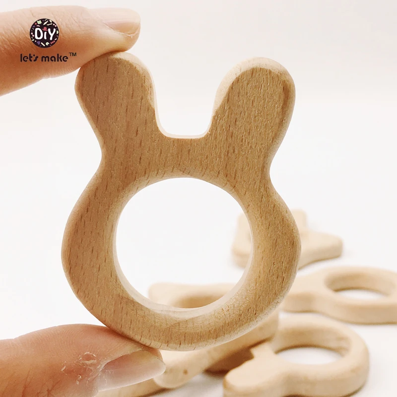 Let's make Beech Wooden Baby Teether 10pc Rabbit Waldorf Toy- Teething Ring Personal Toy Engraved Eco Friendly Ecological Toy
Let's make Beech Wooden Baby Teether 10pc Rabbit Waldorf Toy- Teething Ring Personal Toy Engraved Eco Friendly Ecological Toy