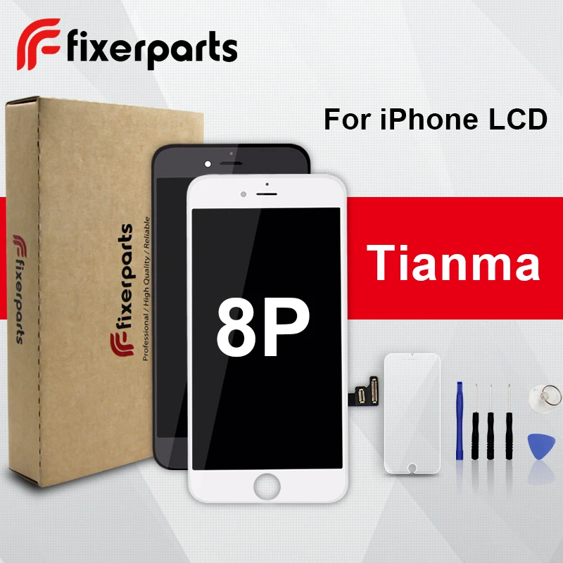 1pcs TM Quality LCD For iphone 8p Display Touch Screen Digitizer Replacement Full Assembly for iPhone 8 plus lcd With Phone Case
1pcs TM Quality LCD For iphone 8p Display Touch Screen Digitizer Replacement Full Assembly for iPhone 8 plus lcd With Phone Case