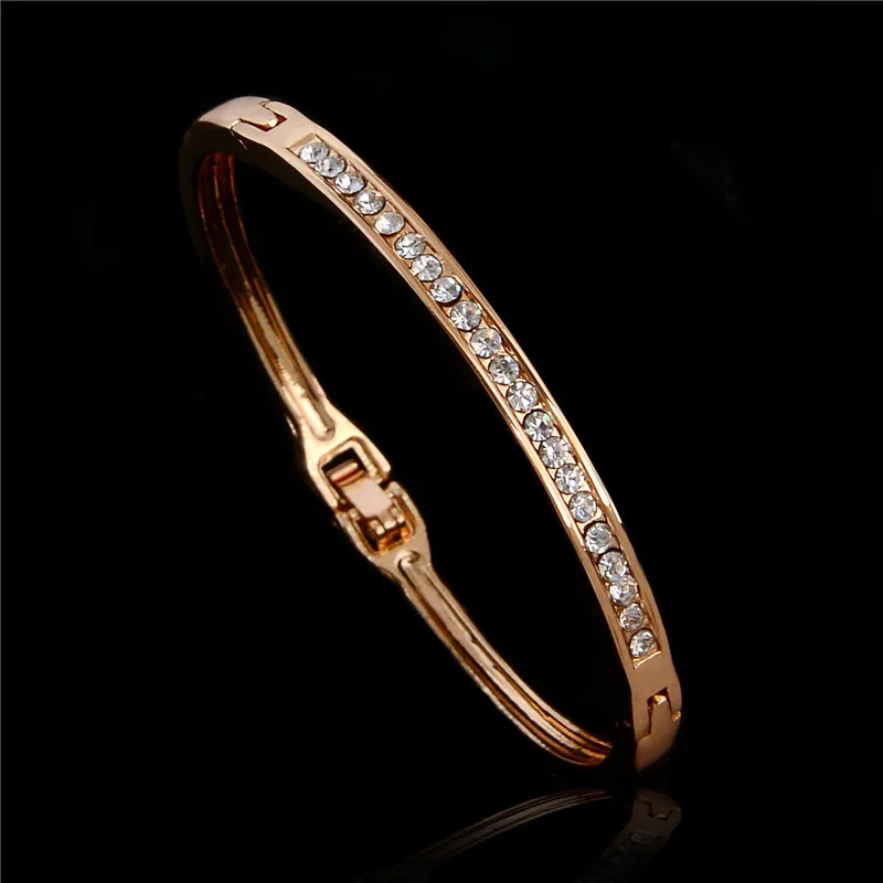 MISANANRYNE Nice Shipping Gold Color Clear Austrian Crystal Elegant Charming Womens Bangle Bracelet
MISANANRYNE Nice Shipping Gold Color Clear Austrian Crystal Elegant Charming Womens Bangle Bracelet