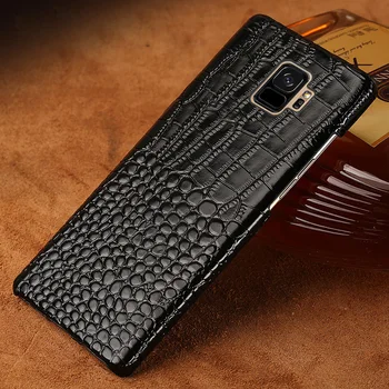 Genuine Leather Phone Case For Samsung Galaxy S8 S9 Plus s10 lite Crocodile Texture Back Cover For S7 Edge a8 A7 A5 2017 Cases
Genuine Leather Phone Case For Samsung Galaxy S8 S9 Plus s10 lite Crocodile Texture Back Cover For S7 Edge a8 A7 A5 2017 Cases