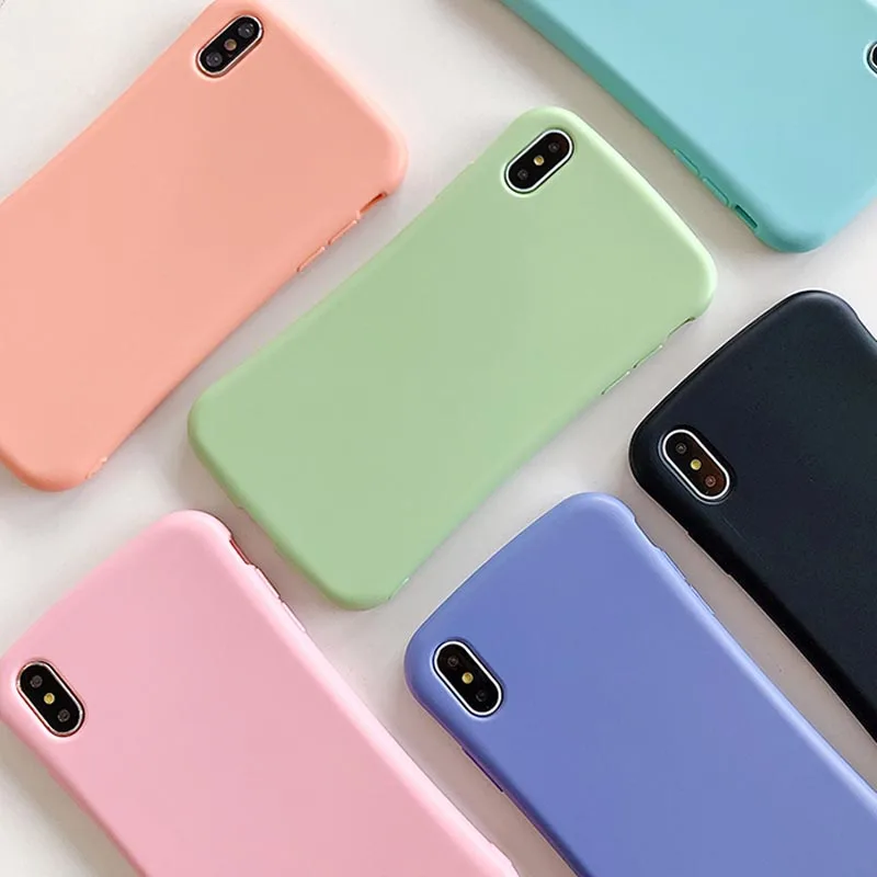 Moskado Candy Color Plain Phone Case For iPhone 7 6 6s 8 Plus X XR XS Max Silicone Cases Solid Soft TPU Back Cover For iPhone 6s
Moskado Candy Color Plain Phone Case For iPhone 7 6 6s 8 Plus X XR XS Max Silicone Cases Solid Soft TPU Back Cover For iPhone 6s