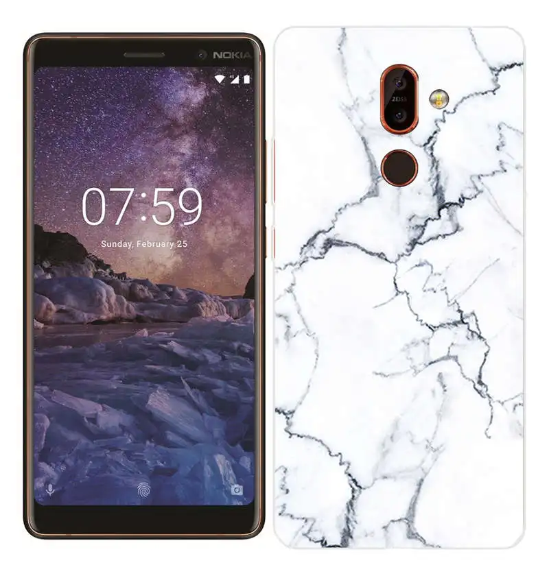 Arvin Case for Nokia 7 Plus Silicon Cover For Nokia 2.1 3.1 5.1 6.1 Transparent Fundas for Nokia X6 Soft TPU Nokia 3 5 6 7 8 Bag (18)