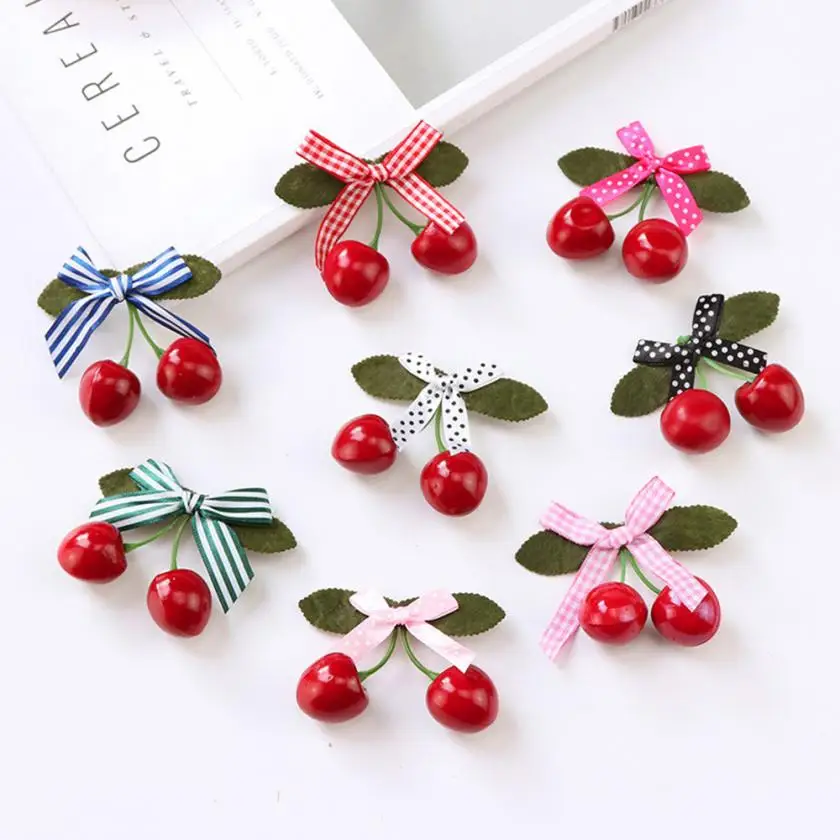 Arloneet Kids girl Cute fashion girl cherry bow hair clip Infant Baby Girl Hair Clip Cartoon Cherry Hairclip Hairpin l0815
Arloneet Kids girl Cute fashion girl cherry bow hair clip Infant Baby Girl Hair Clip Cartoon Cherry Hairclip Hairpin l0815