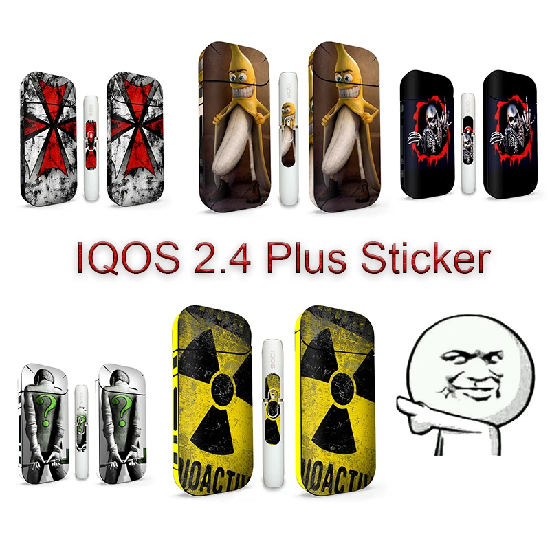 Cool Design 3M Printing PVC Material Skin Suitable For IQOS 2.4 Plus Case Sleeve Anti-dust Decorative Protective Decals
Cool Design 3M Printing PVC Material Skin Suitable For IQOS 2.4 Plus Case Sleeve Anti-dust Decorative Protective Decals