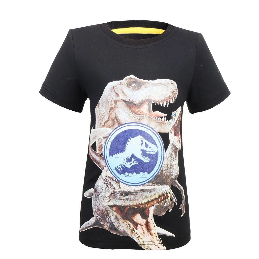 100% Cotton Short Sleeve Children's Wear Cartoon Pattern Dinosaur T-Shirt Top Jura JimikoAnimal 3D Printing Boys kids Wear
100% Cotton Short Sleeve Children's Wear Cartoon Pattern Dinosaur T-Shirt Top Jura JimikoAnimal 3D Printing Boys kids Wear