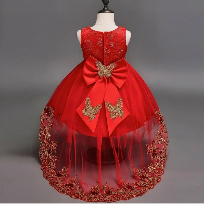 Children Girls Lace Floral Kids Girl Princess Dress Sleeveless Formal Party Dress 2-12Y
Children Girls Lace Floral Kids Girl Princess Dress Sleeveless Formal Party Dress 2-12Y