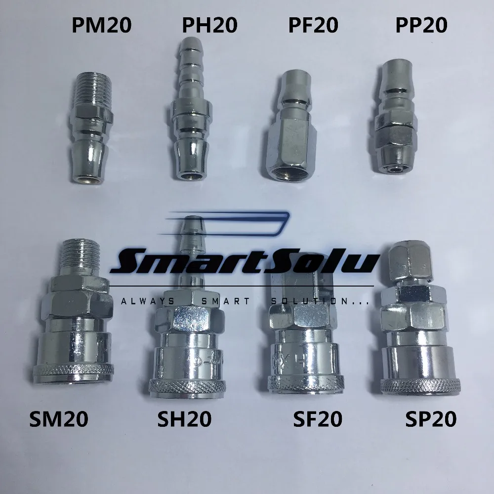 Free shipping Pneumatic fitting C type High pressure coupling PP20 SP20 PF20 SF20 PH20 SH20 PM20 SM20 work on Air compressor
Free shipping Pneumatic fitting C type High pressure coupling PP20 SP20 PF20 SF20 PH20 SH20 PM20 SM20 work on Air compressor
