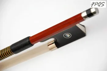1/8 Brazil Wood Octagonal Stick Mongilia Horse Hair Bow Ebony Frog Parisan Eye Nickel Silver Fitting Button Violin Bow FP950B
1/8 Brazil Wood Octagonal Stick Mongilia Horse Hair Bow Ebony Frog Parisan Eye Nickel Silver Fitting Button Violin Bow FP950B