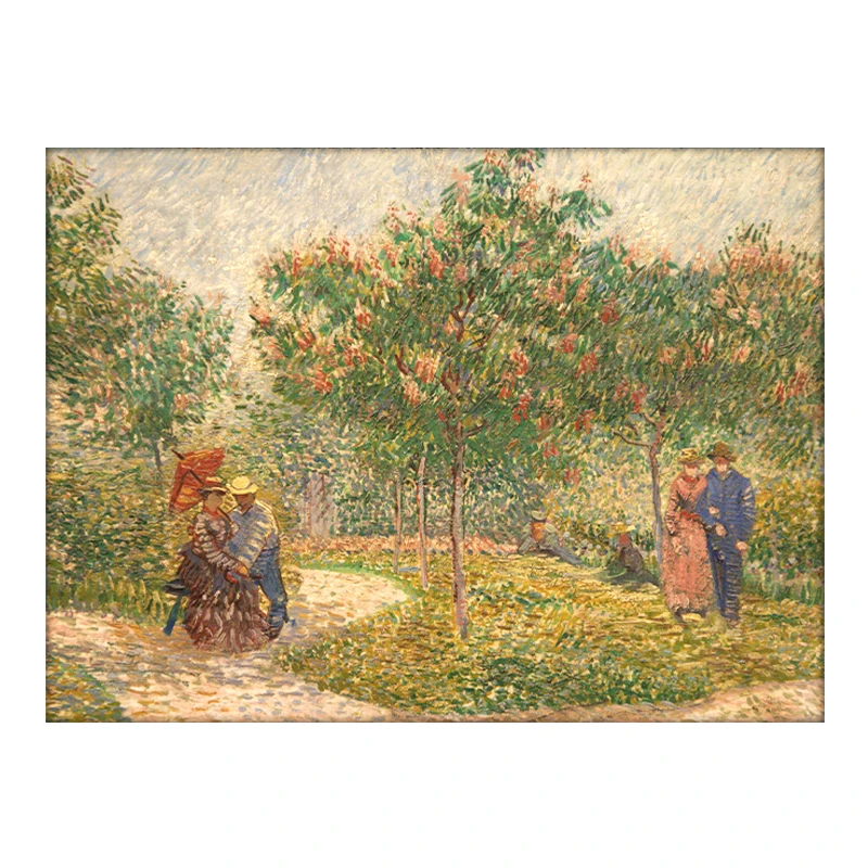 Van Gogh Garden in Montmarte with lovers diy painting by numbers art paint impressionist adult hand drawing pictures art set
Van Gogh Garden in Montmarte with lovers diy painting by numbers art paint impressionist adult hand drawing pictures art set