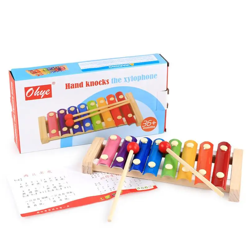 Wooden Music Instrument Toys Montessori Children Educational Early Hand Knock The Xylophone Toy Knock Piano Gift For Kids
Wooden Music Instrument Toys Montessori Children Educational Early Hand Knock The Xylophone Toy Knock Piano Gift For Kids