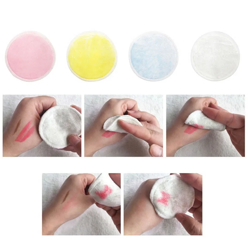 Makeup Remover Pads Reusable Make up Facial Cleansing Round Cotton Pad Double layer Wipe Cloth Nail Art Cleaning Pads Washable
Makeup Remover Pads Reusable Make up Facial Cleansing Round Cotton Pad Double layer Wipe Cloth Nail Art Cleaning Pads Washable