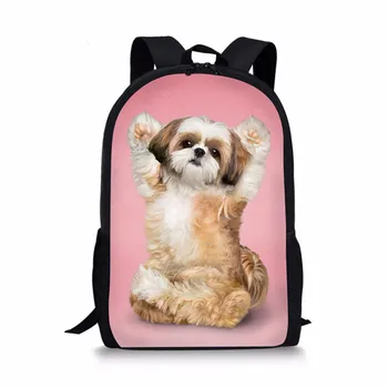 THIKIN Cute Cat Puppy Printing Children Bagpack Book Bags 3D Animal Backpack for Teenagers Girls Boys Kids School Backpacks
THIKIN Cute Cat Puppy Printing Children Bagpack Book Bags 3D Animal Backpack for Teenagers Girls Boys Kids School Backpacks