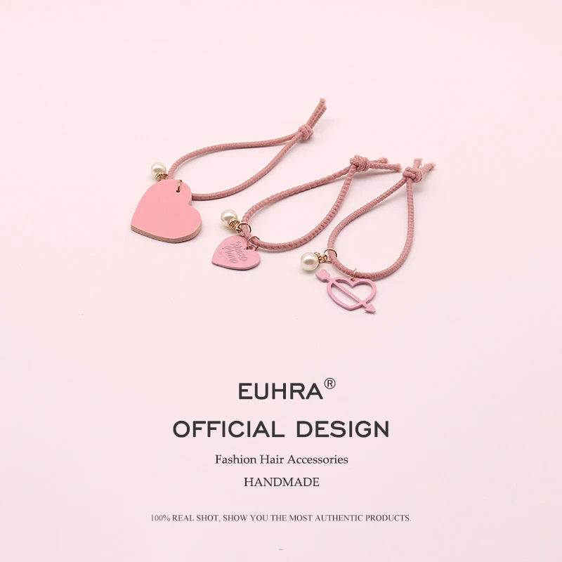 EUHRA 3 Pink Color Striped Elastic Love Synthetic Leather For Women Girls Hair Band Kid Children Rubber Band Headwear Accessorie
EUHRA 3 Pink Color Striped Elastic Love Synthetic Leather For Women Girls Hair Band Kid Children Rubber Band Headwear Accessorie