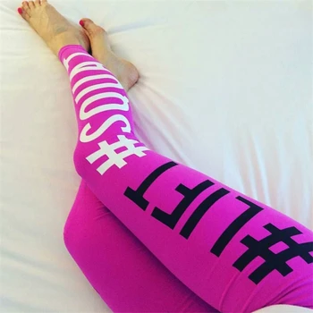 2019New Tightening high waist legging Women Leggins Female Elastic Pant Capri Women Fitness Leggings Letters Print Slim Trouser
2019New Tightening high waist legging Women Leggins Female Elastic Pant Capri Women Fitness Leggings Letters Print Slim Trouser