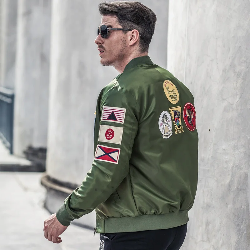 Spring Autumn Air Force Jacket Flight Pilot Bomber Mens Jackets Military Men's Coats Men's Brand Clothing M-6XL
Spring Autumn Air Force Jacket Flight Pilot Bomber Mens Jackets Military Men's Coats Men's Brand Clothing M-6XL
