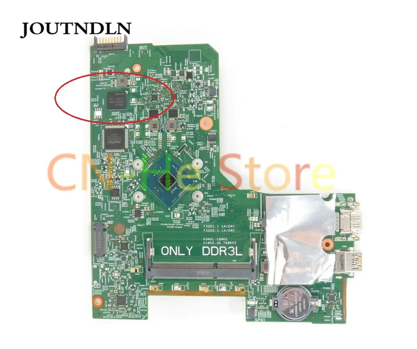 Материнская плата JOUTNDLN для ноутбука Dell Inspiron 14 3452 3552 896X3 DTRW 0DTRW CN-0DTRW DDR3L W/ 32GB SSD и N3050 CPU
Материнская плата JOUTNDLN для ноутбука Dell Inspiron 14 3452 3552 896X3 DTRW 0DTRW CN-0DTRW DDR3L W/ 32GB SSD и N3050 CPU