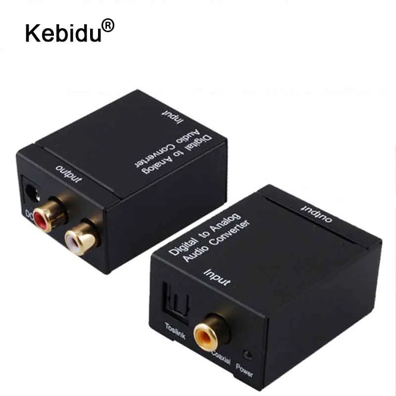 kebidu Digital To Analog Audio Converter Digital Optical Coaxial RCA Toslink Signal to Analog Audio Converter Adapter For DVD TV
kebidu Digital To Analog Audio Converter Digital Optical Coaxial RCA Toslink Signal to Analog Audio Converter Adapter For DVD TV