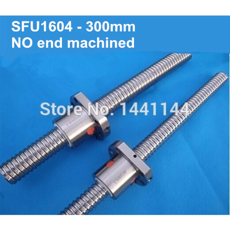 Free Shipping 1pc SFU1604 Ball Srew 300mm Ballscrews +1pc 1604 ball nut without end machined CNC parts
Free Shipping 1pc SFU1604 Ball Srew 300mm Ballscrews +1pc 1604 ball nut without end machined CNC parts