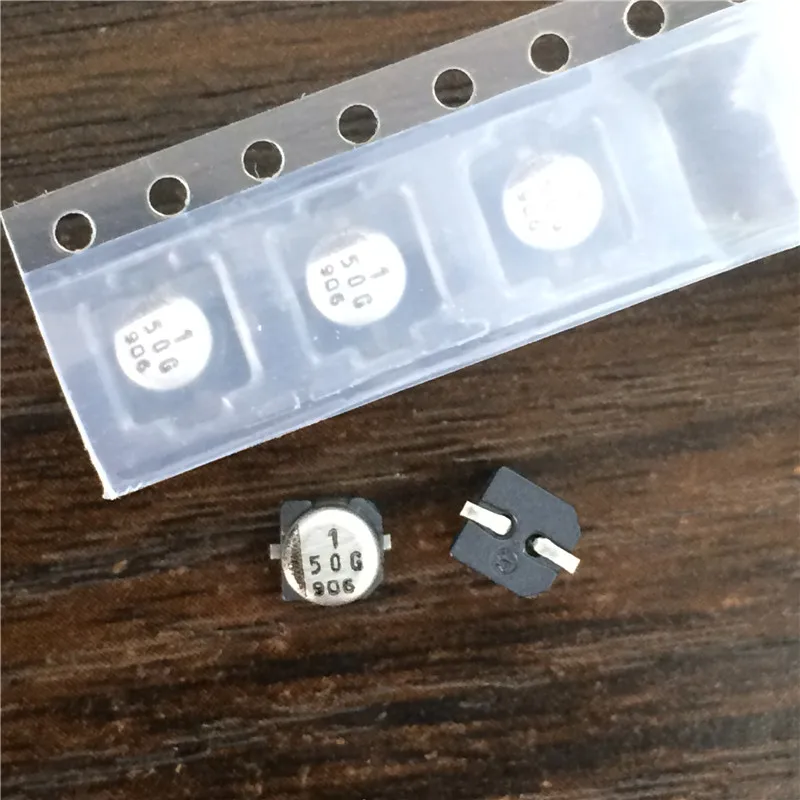 10 шт. 1 мкФ 50V SAMWHA VR серия 4x5 мм 50V1uF SMD алюминиевый электролитический конденсатор |