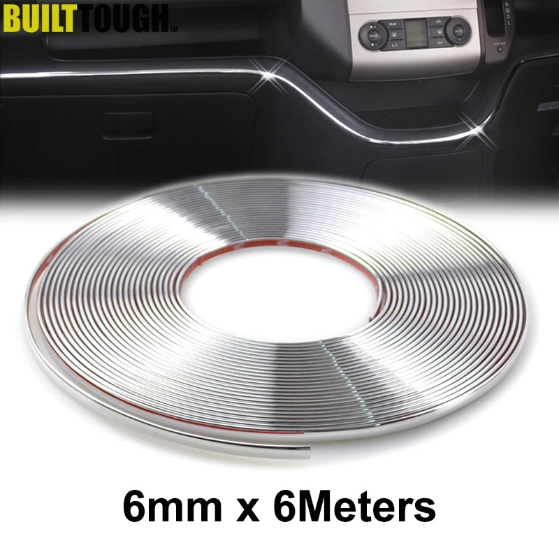 6M Universal Car Styling Chrome Interior Dashboard Air Vent Outlet Inner Door Trim Cover Molding Decorative Strip Moulding 6mm
6M Universal Car Styling Chrome Interior Dashboard Air Vent Outlet Inner Door Trim Cover Molding Decorative Strip Moulding 6mm