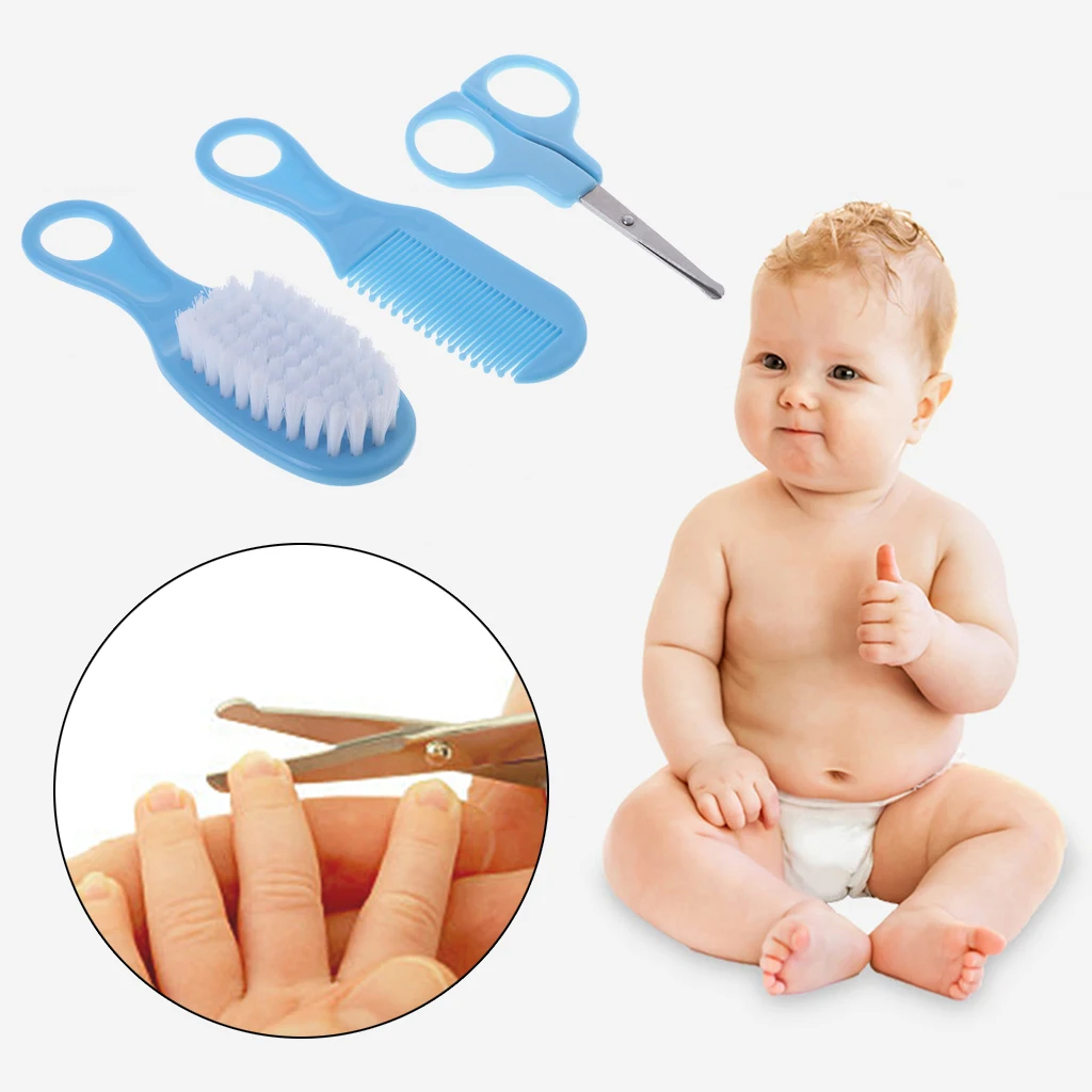 1 Set Baby Grooming Brush Comb Scissors Nail Cutter Newborn Nursing Care Children Supplies Portable Soft Bristle Accessories
1 Set Baby Grooming Brush Comb Scissors Nail Cutter Newborn Nursing Care Children Supplies Portable Soft Bristle Accessories