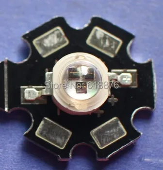 

10pcs 5W Infrared IR 850NM High Power LED Bead Emitter DC1.5-1.7V 1500mA with 20mm Star Platine Base 5w Led lamp beads