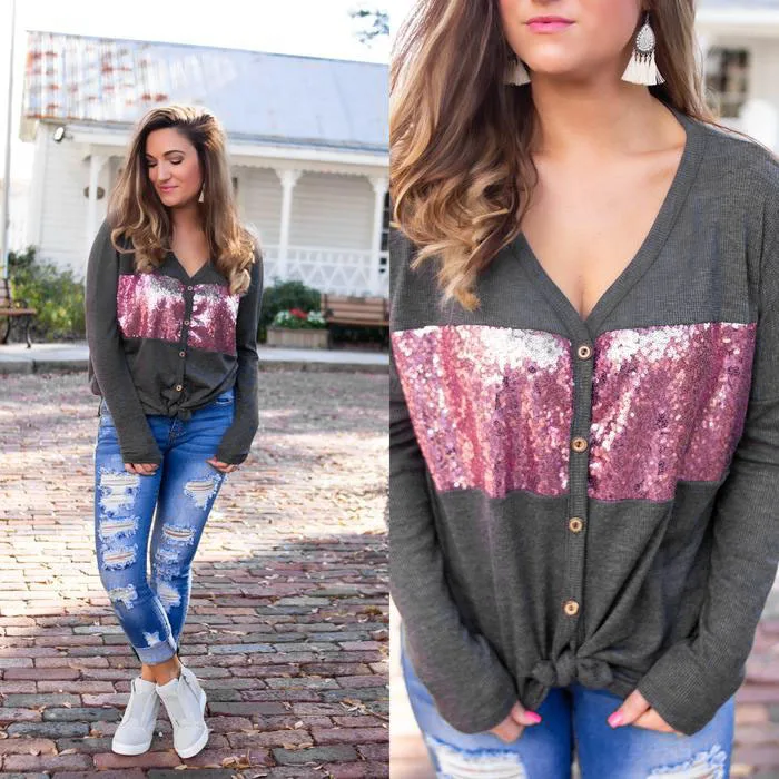 2019 Fashion Women Shirts Casual Long Sleeve V Neck Button Beading Patchwork Women Tshirt Long Sleeve Women Tops
2019 Fashion Women Shirts Casual Long Sleeve V Neck Button Beading Patchwork Women Tshirt Long Sleeve Women Tops