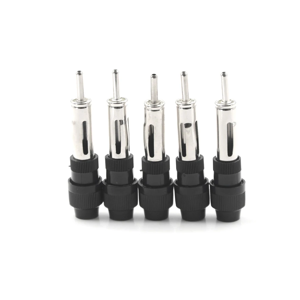 5pcs Durable Auto Car Radio Stereo Din Male Aerial Antenna Repair Adapter Socket Connector Plug
5pcs Durable Auto Car Radio Stereo Din Male Aerial Antenna Repair Adapter Socket Connector Plug